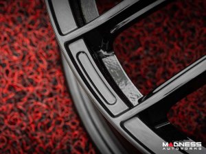 FIAT 500 Custom Wheels - 9esse - Fondmetal - Gloss Black - 17"